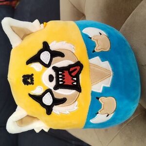Squishmallows Aggretsuko Kellytoy Blue and Tan Kids Plush